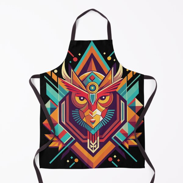 Item preview, Abstract Owl Guardian designed and sold by AbstractKolby.