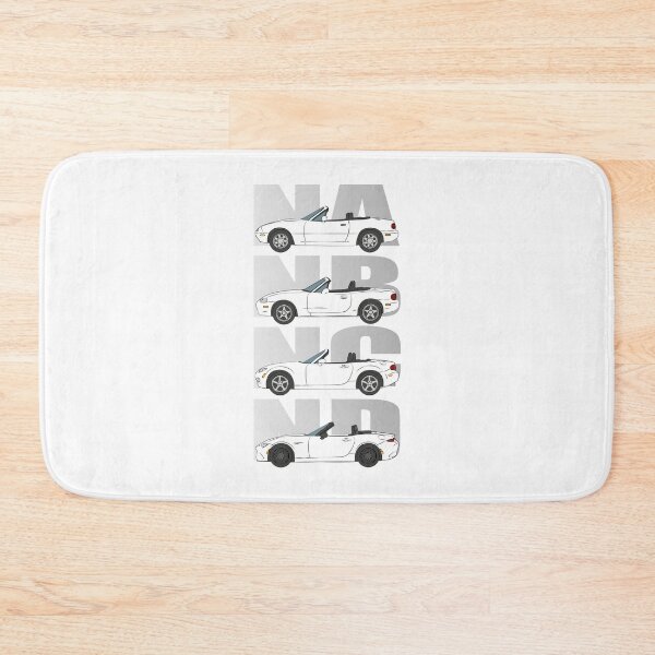 Item preview, Miata Generations White designed and sold by VonnArt.