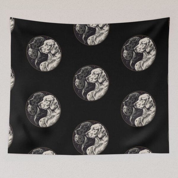 Item preview, Yingyang English Setter  designed and sold by Vibe Unique.
