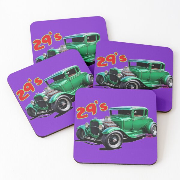 Item preview, A Green 1929 Hot Rod designed and sold by Crazy Ronald.
