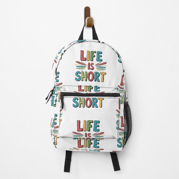 Item preview, life is short designed and sold by Abby-addy.