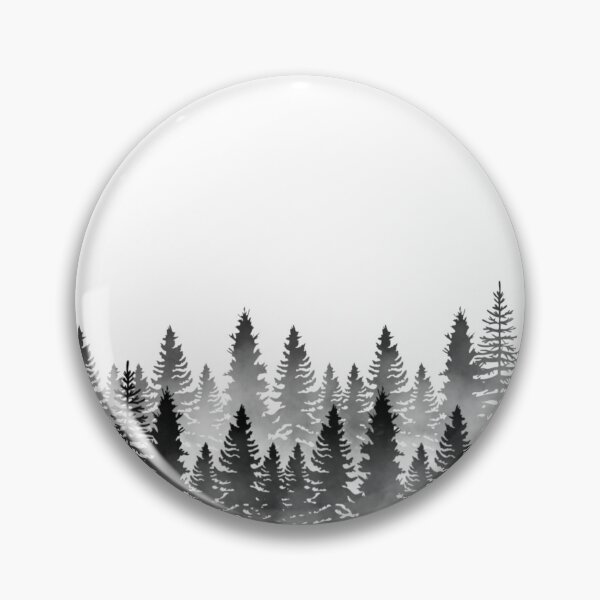 Item preview, Dark Foggy Trees designed and sold by art-by-soma.
