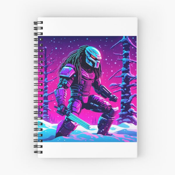 Item preview, Depredador alienígena en la nieve designed and sold by RetroThreadedTs.