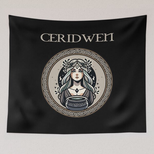 Item preview, Ceridwen Irish Goddess of Magic, the Moon and Arts designed and sold by Agema Apparel.