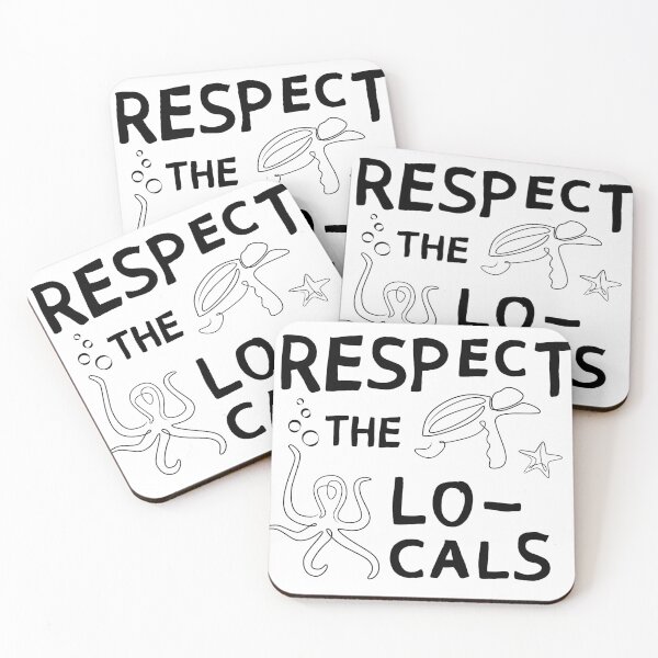 Item preview, Respect The Locals designed and sold by PriBernuchi.