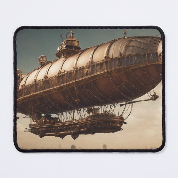 Item preview, Armored Zeppelin Print designed and sold by OrderofOdonata.