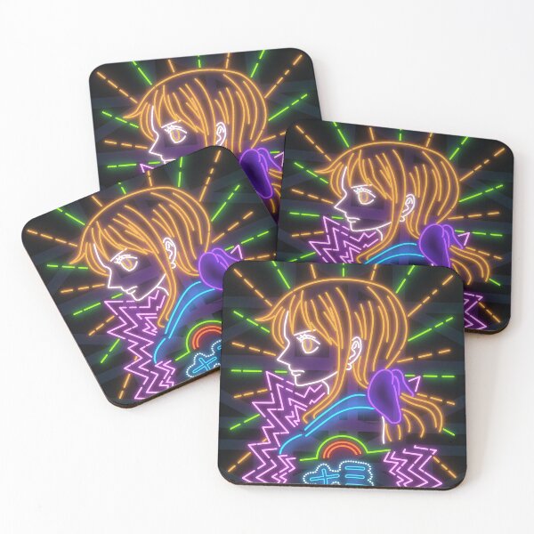 Item preview, The Cat Burglar Neon Art designed and sold by Vectorheroes.