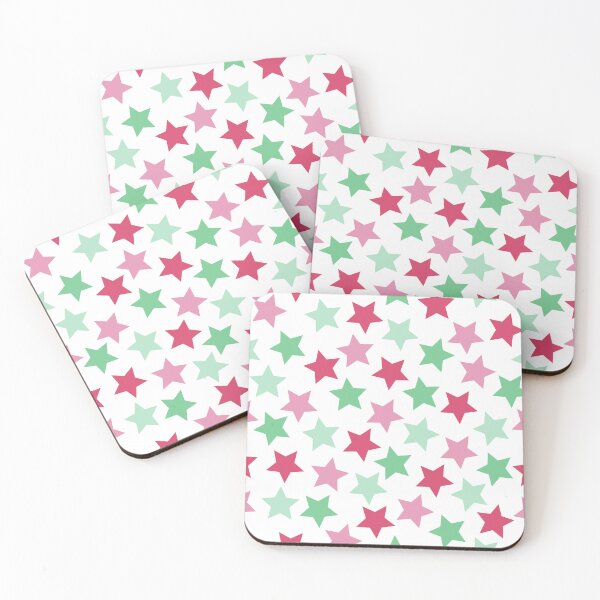 Item preview, Abrosexual Pride Stars Pink Green designed and sold by JoyfulJen.