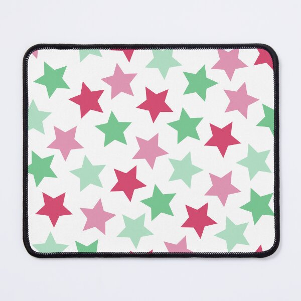 Item preview, Abrosexual Pride Stars Pink Green designed and sold by JoyfulJen.