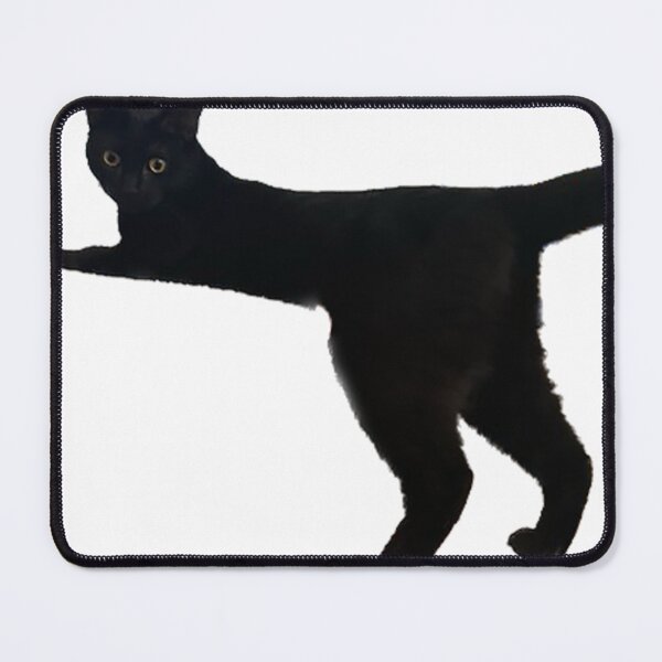 Item preview, Black cat posing designed and sold by observation.