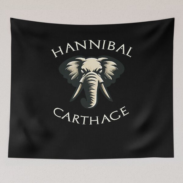Item preview, Hannibal Barca Carthage War Elephant designed and sold by Agema Apparel.