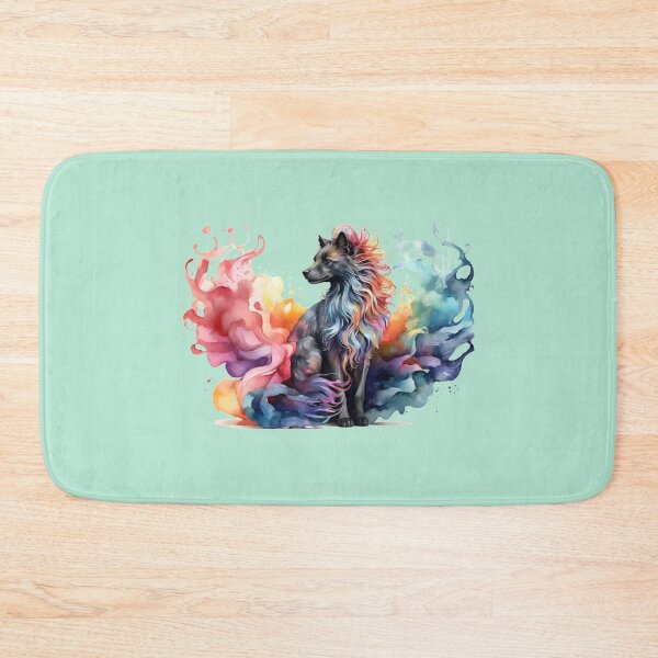 Item preview,  A digital watercolor painting of a dog designed and sold by Rose Design & Photos.