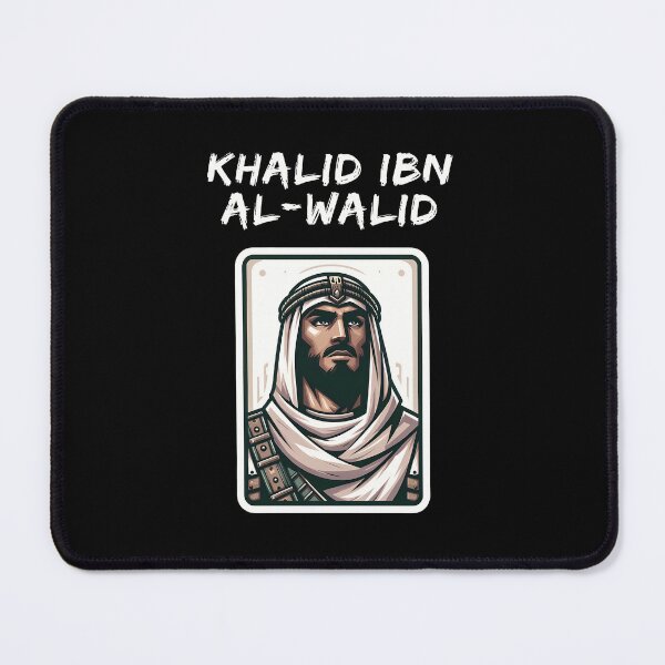 Item preview, Khalid ibn al-Walid Arab General Medieval History designed and sold by Agema Apparel.
