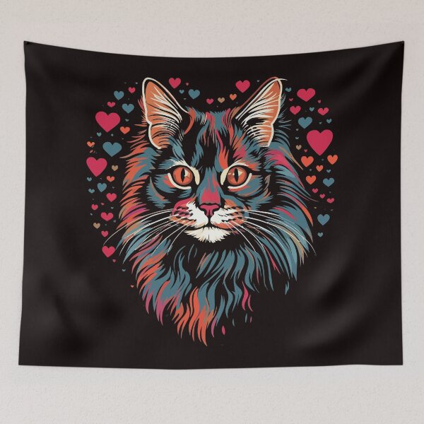 Item preview, American Bobtail Valentine designed and sold by creativellashop.
