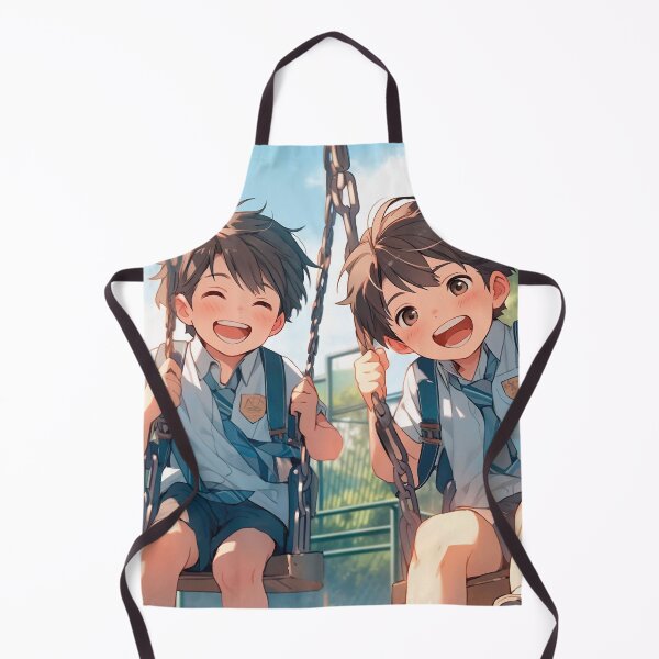 Item preview, Children swinging, anime illustration designed and sold by Mauswohn.