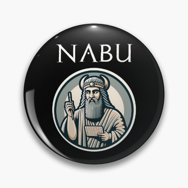 Item preview, Nabu Babylonian God of Wisdom and Scribes designed and sold by Agema Apparel.
