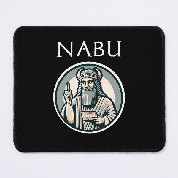 Item preview, Nabu Babylonian God of Wisdom and Scribes designed and sold by Agema Apparel.