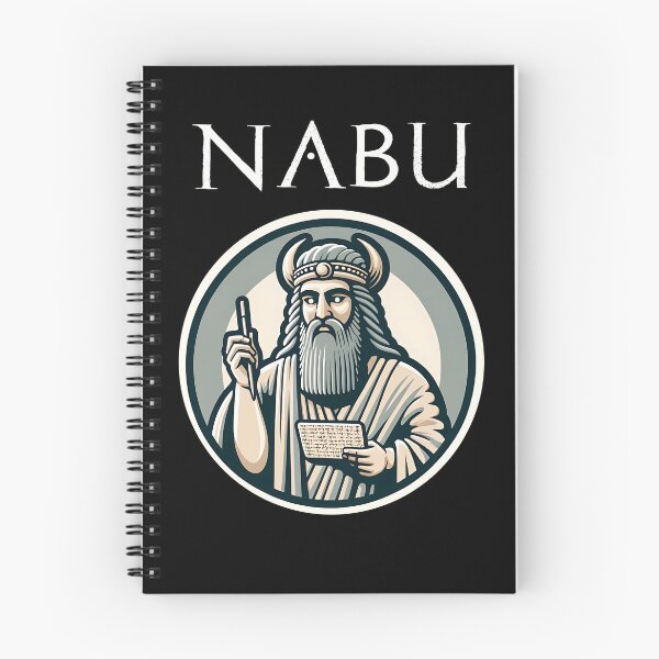 Item preview, Nabu Babylonian God of Wisdom and Scribes designed and sold by Agema Apparel.