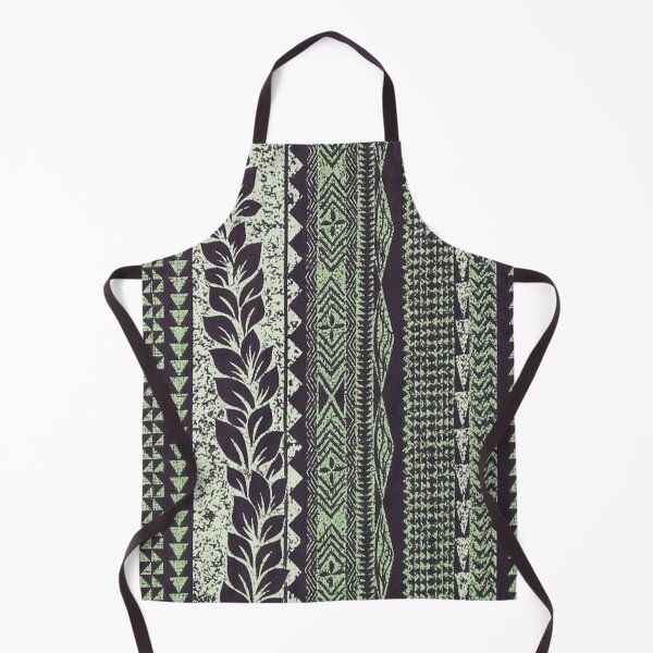 Item preview, Seafoam Green Botanical Hawaiian Tapa designed and sold by J Marielle Designs.