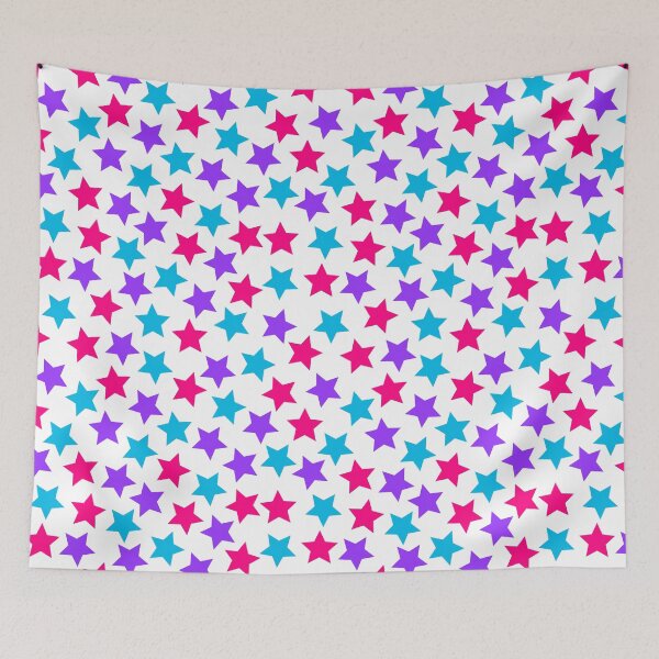 Item preview, Androgyne Pride Stars Pink Blue Purple designed and sold by JoyfulJen.