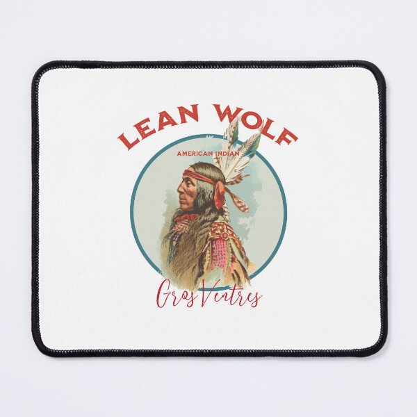 Item preview, American Indian - Lean Wolf - Gros Ventres designed and sold by AndyTats.