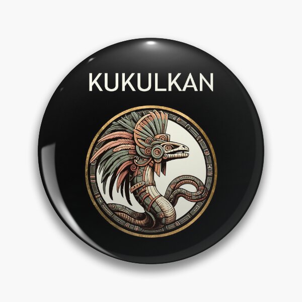 Item preview, Kukulkan Mayan God of the Wind and Rain Serpent God designed and sold by Agema Apparel.