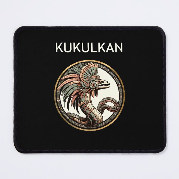 Item preview, Kukulkan Mayan God of the Wind and Rain Serpent God designed and sold by Agema Apparel.