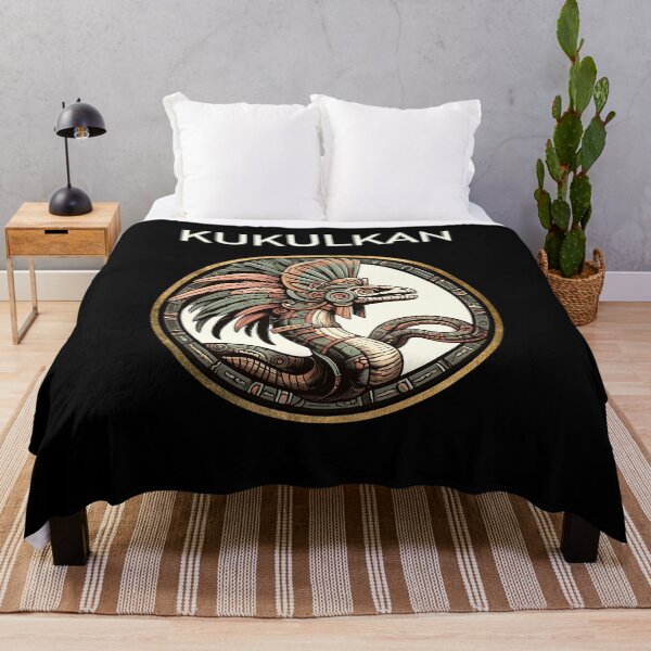 Item preview, Kukulkan Mayan God of the Wind and Rain Serpent God designed and sold by Agema Apparel.