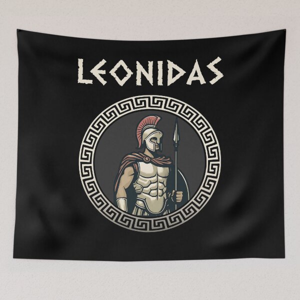 Item preview, Leonidas at Thermopylae Ancient Sparta designed and sold by Agema Apparel.