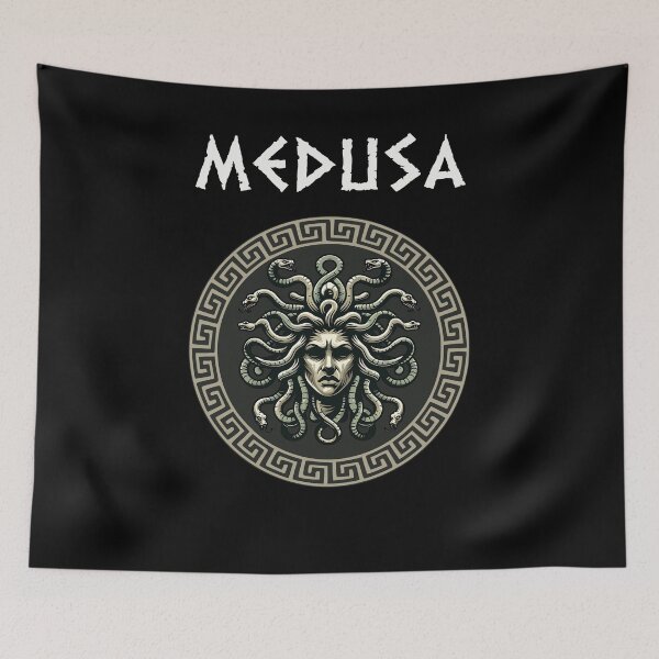 Item preview, Medusa the Gorgon Ancient Greek Mythology designed and sold by Agema Apparel.