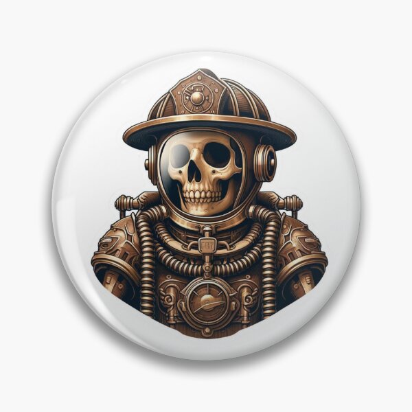 Item preview, Skeleton Steampunk Firefighter Gear  designed and sold by BrinaandPops.
