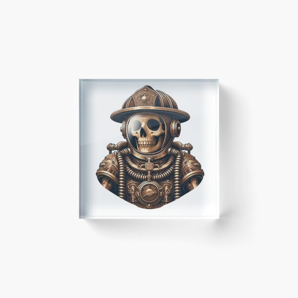Item preview, Skeleton Steampunk Firefighter Gear  designed and sold by BrinaandPops.