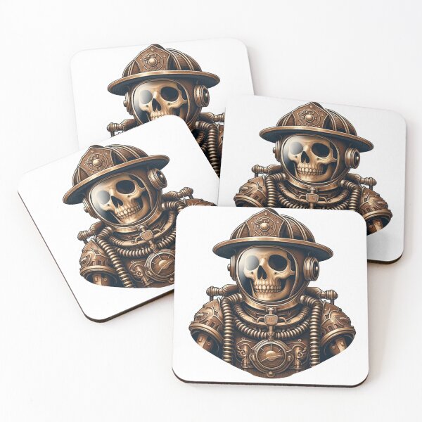 Item preview, Skeleton Steampunk Firefighter Gear  designed and sold by BrinaandPops.
