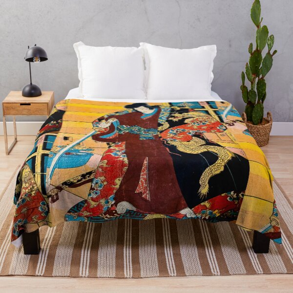 Item preview, Samurai Dragon Kimono designed and sold by Daruma786.