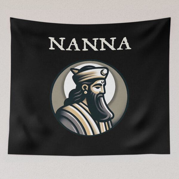 Item preview, Nanna Mesopotamian God of the Moon Ancient Sumer designed and sold by Agema Apparel.