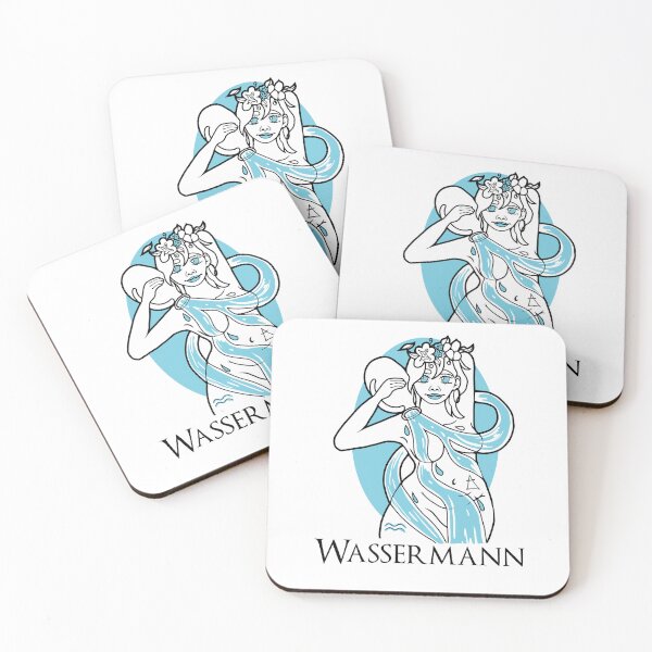Item preview, Kopie von Zodiac sign Aquarius as a woman - english version designed and sold by ChrisCelCraft.
