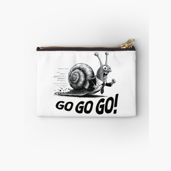 Item preview, Go go go! Hand-drawn snail. Hurry up! designed and sold by Grygiel23.
