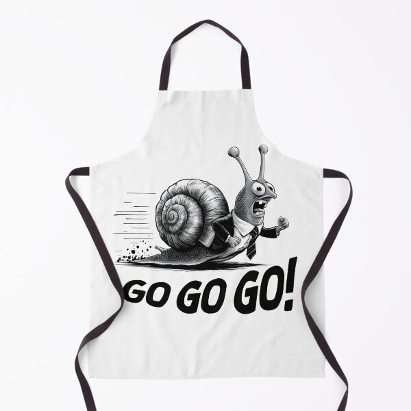 Item preview, Go go go! Hand-drawn snail. Hurry up! designed and sold by Grygiel23.