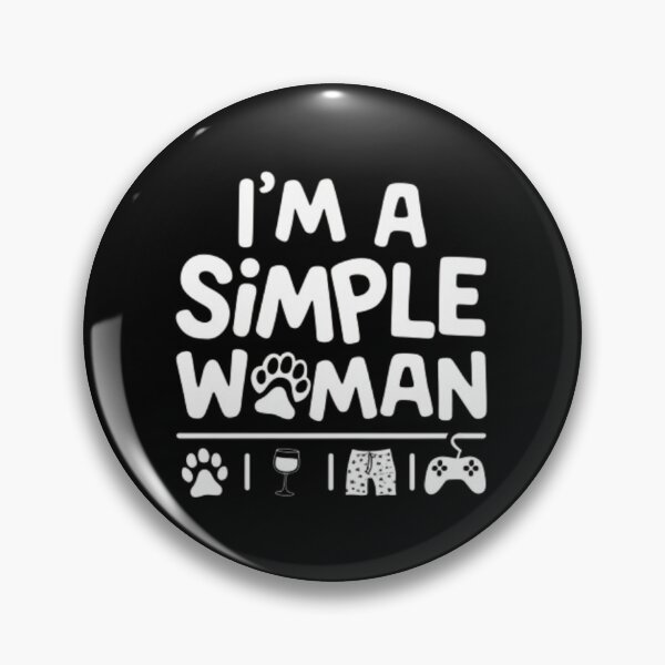 Item preview, I'm A Simple Woman Cozy Girl Gamer designed and sold by DorkDome.