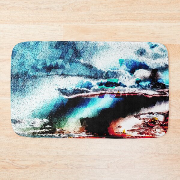 Item preview, Cosmic Abstract Landscape - Surreal Night in the Wilderness designed and sold by MusicArtAndGrind.