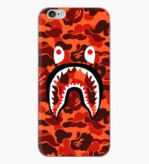 Bape Shark Orang Camo iPhone Case