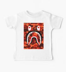 Bape Shark Orang Camo Baby Tee