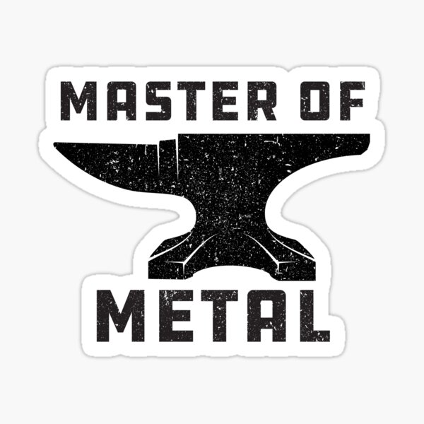 Item preview, Master of Metal designed and sold by xRadicalRainbow.