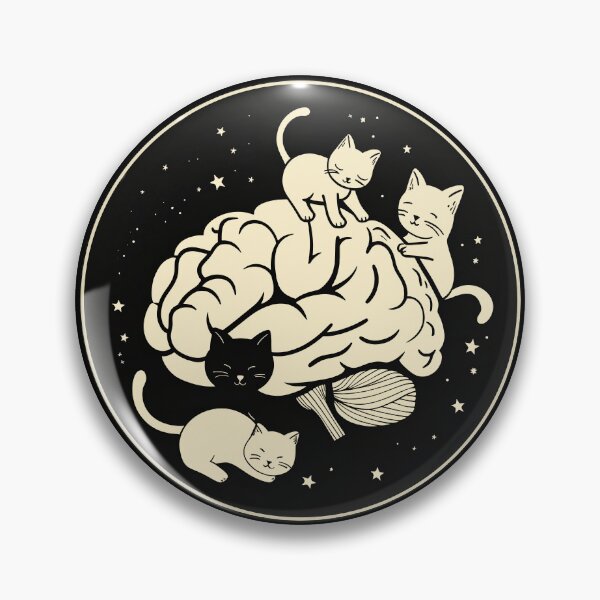 Item preview, Cats on brain cats in mind designed and sold by Szkicerka.