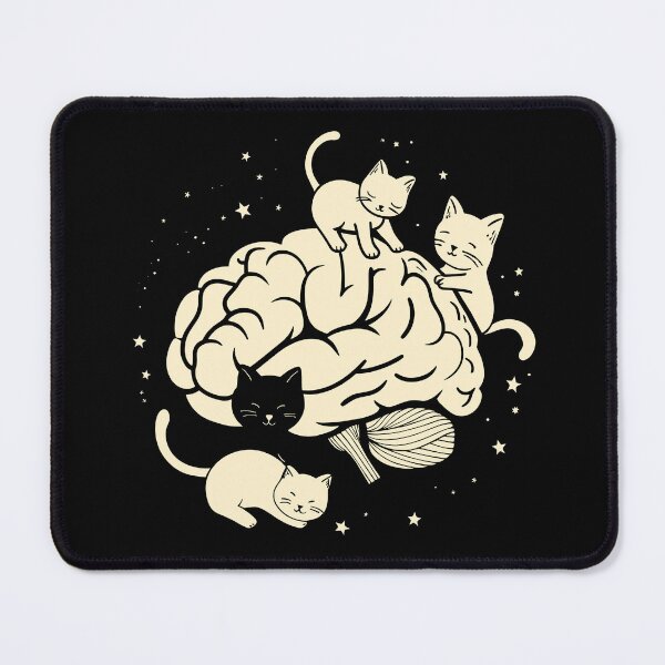 Item preview, Cats on brain cats in mind designed and sold by Szkicerka.