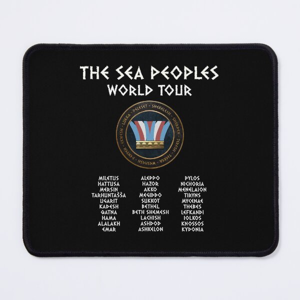 Item preview, The Sea Peoples World Tour Funny Bronze Age History designed and sold by Agema Apparel.