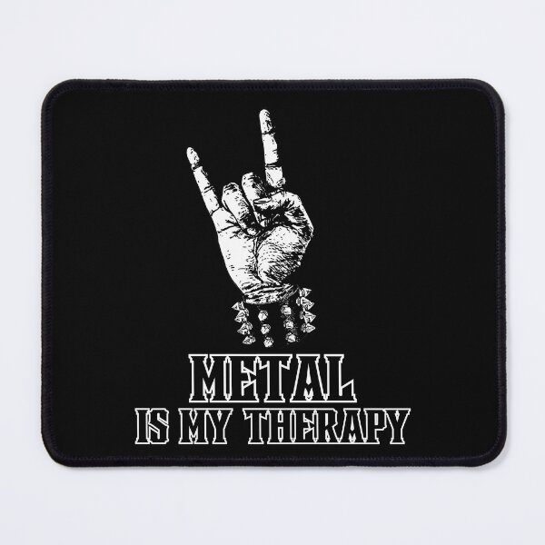 Item preview, Metal is My Therapy, Embrace the Power of Rock designed and sold by impressionofmel.