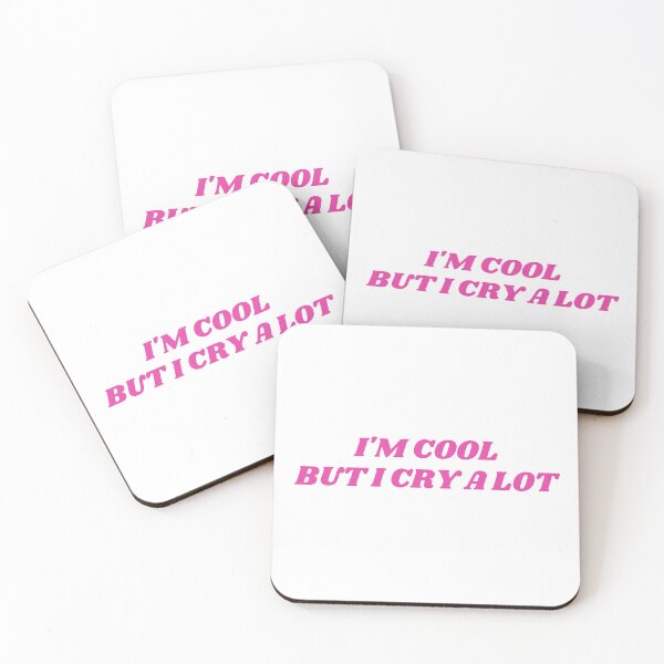 Item preview, I'M COOL BUT I CRY A LOT designed and sold by Cheerhub.