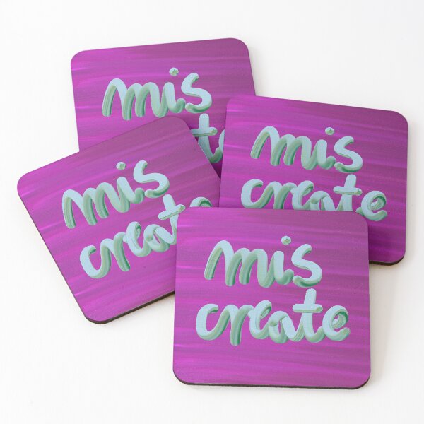 Item preview, MISCREATE word art print designed and sold by nataliavandalia.