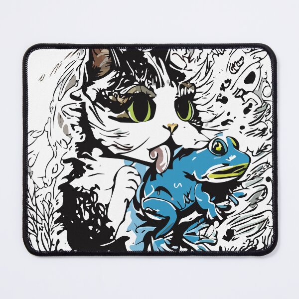 Item preview, Cat and Frog designed and sold by Knautschibert.